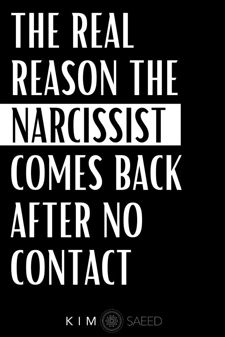 The REAL Reason the Narcissist Comes Back After No Contact - Kim Saeed: Narcissistic Abuse Recovery