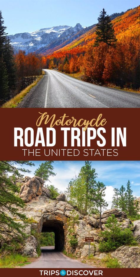 Top 8 Motorcycle Road Trips in the United States