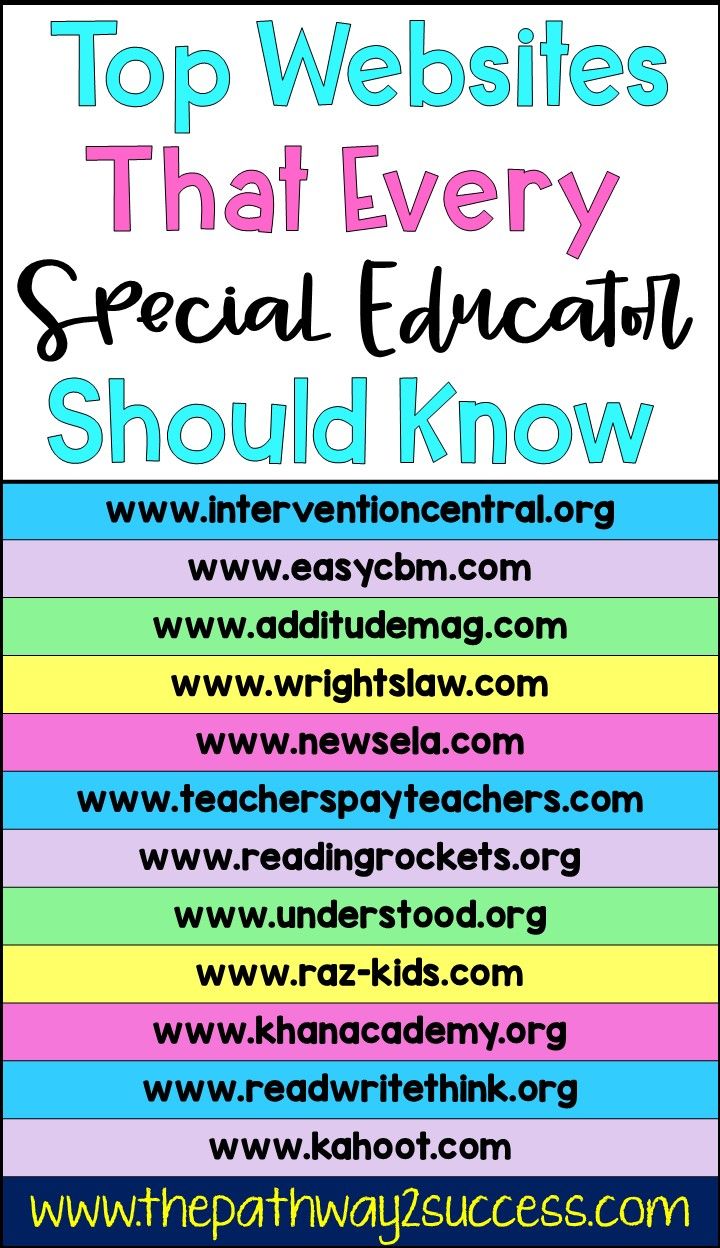 Top Websites Every Special Educator Should Know