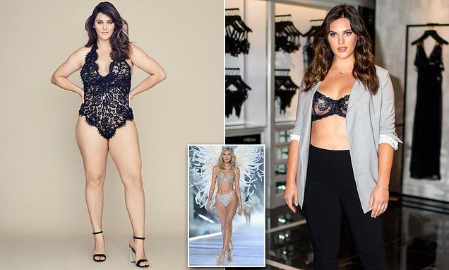 Victoria's Secret uses size 14 model for the first time EVER