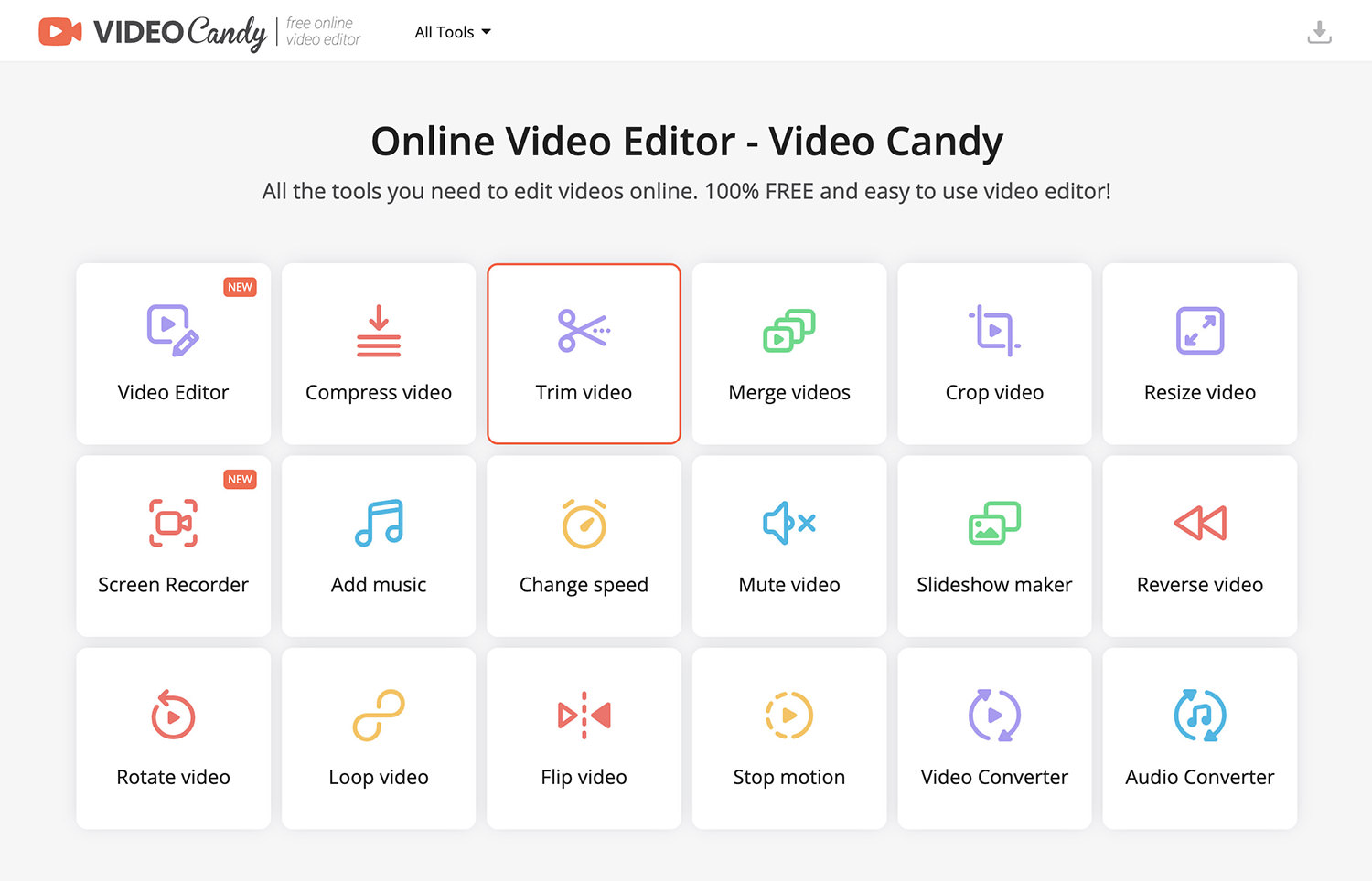 Video Candy Homepage