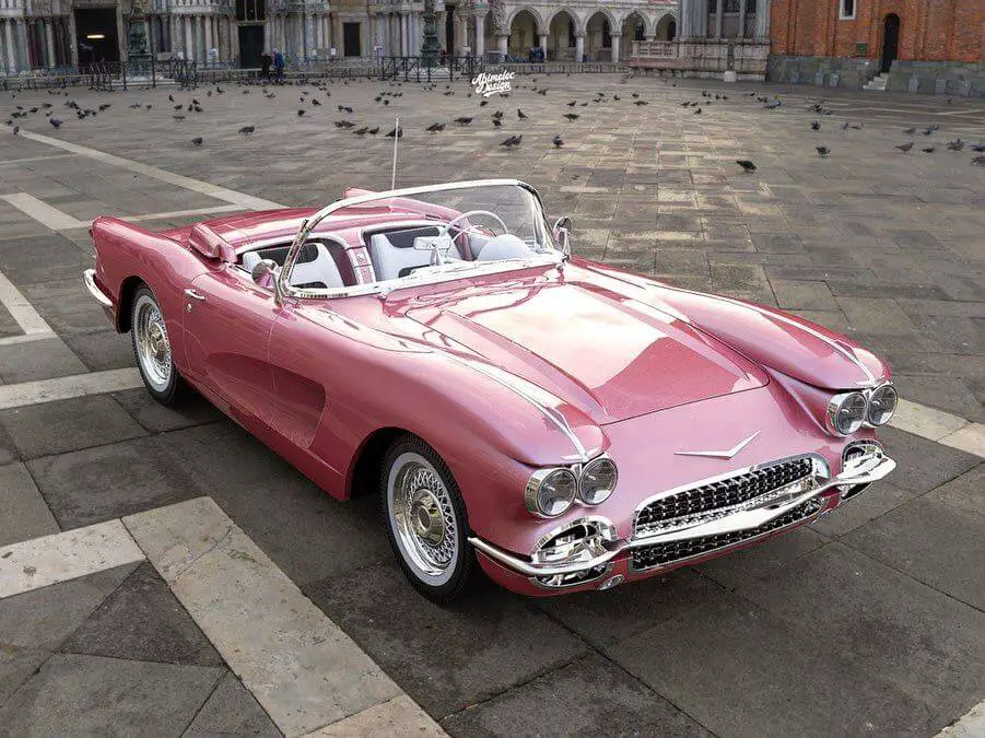 What If Cadillac Made A 1959 Roadster DeVille Based On A C1 Corvette? | Carscoops