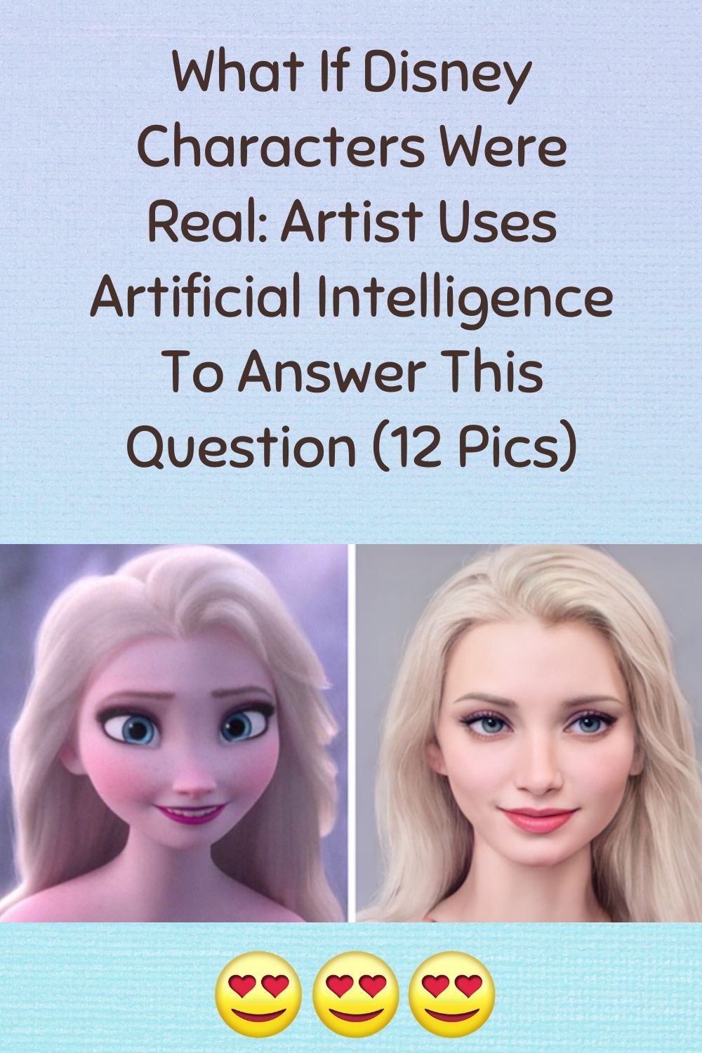 What If Disney Characters Were Real: Artist Uses Artificial Intelligence To Answer This Question