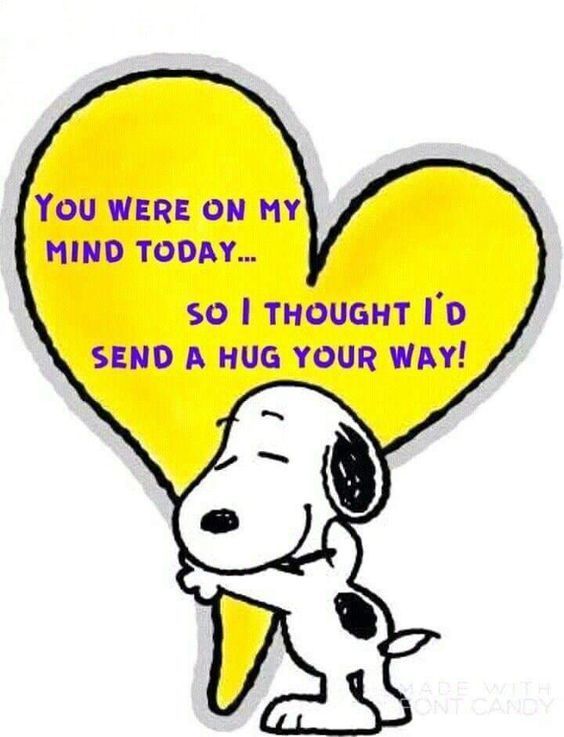 You were on my mind today...so i thought id send a hug your way