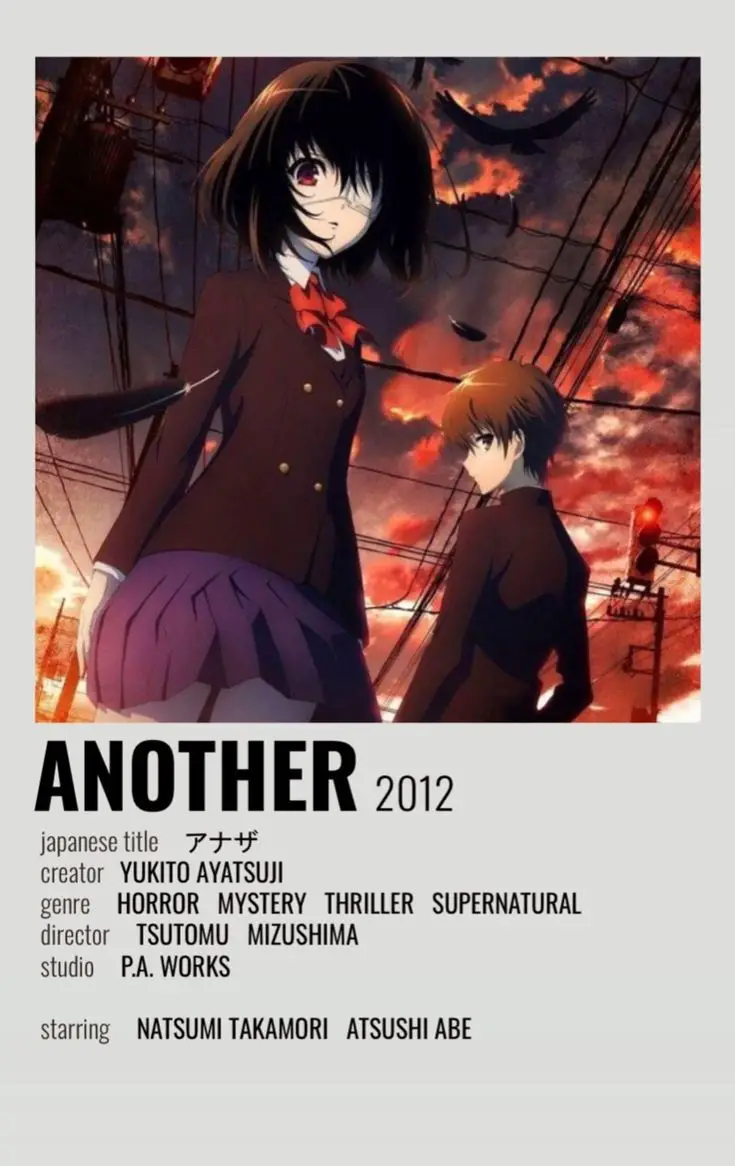 anime minimalist poster