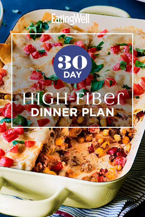 30-Day High-Fiber Dinner Plan