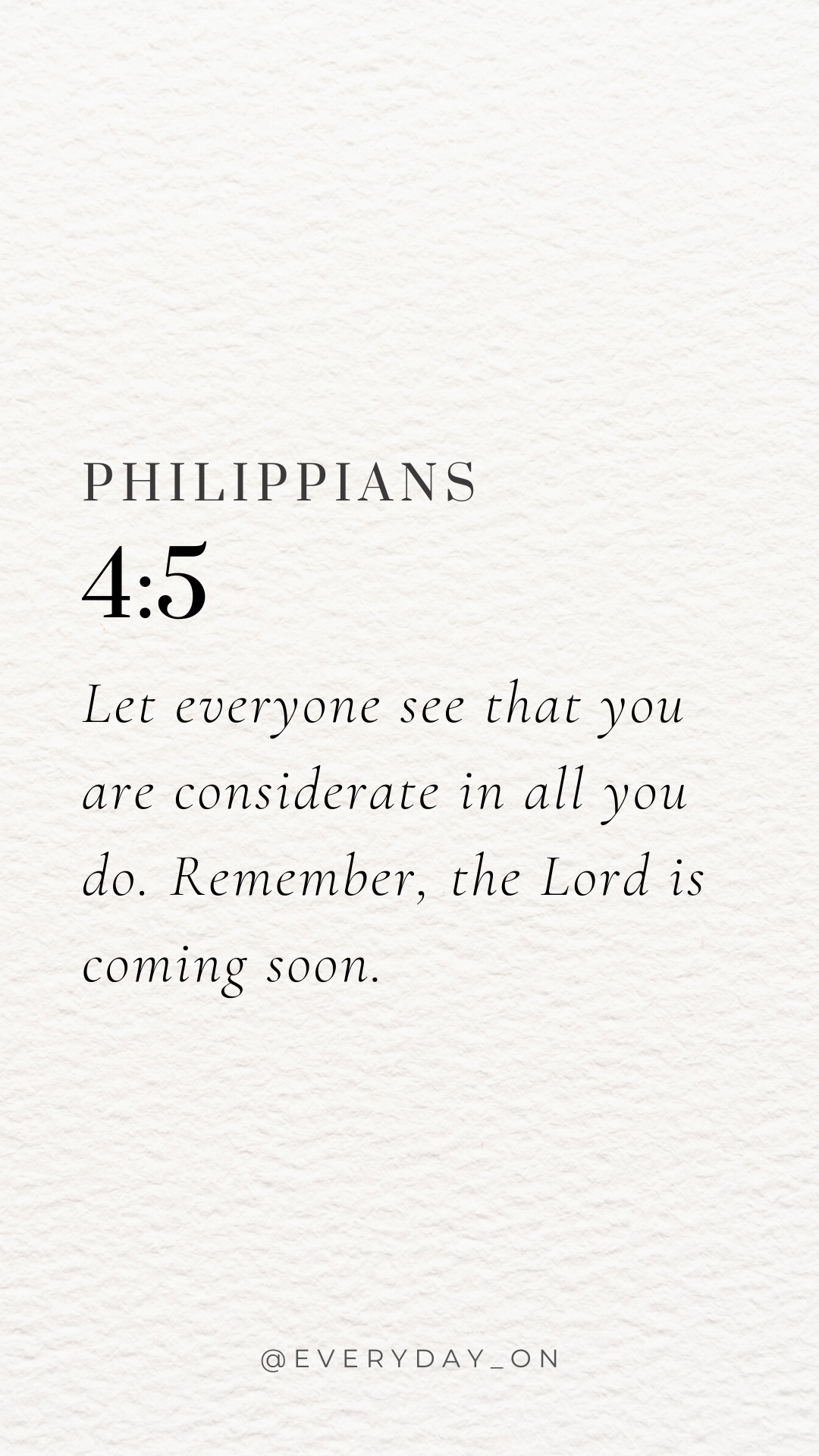 Bible Verse, Philippians 4:5