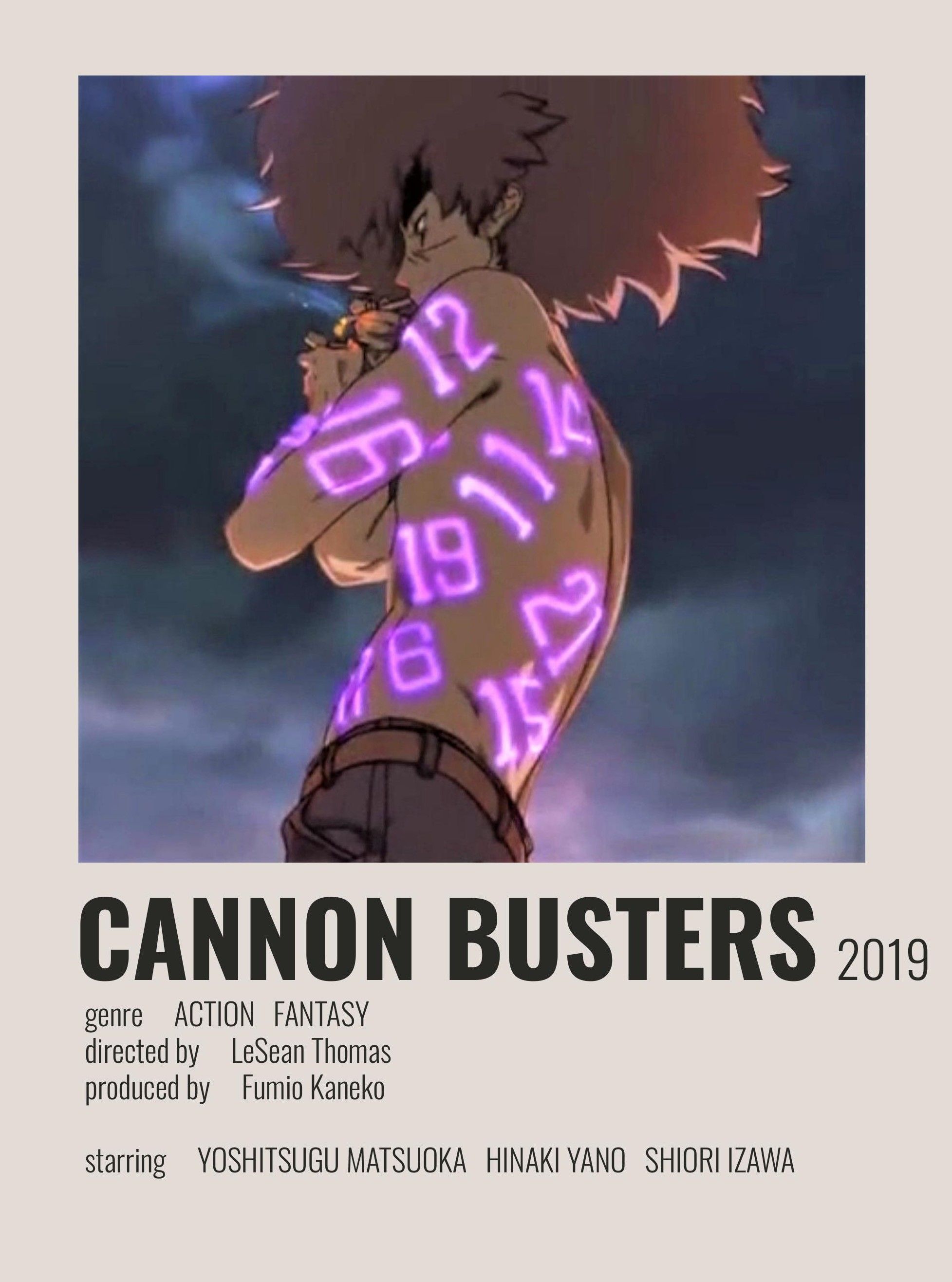 Cannon Busters Poster