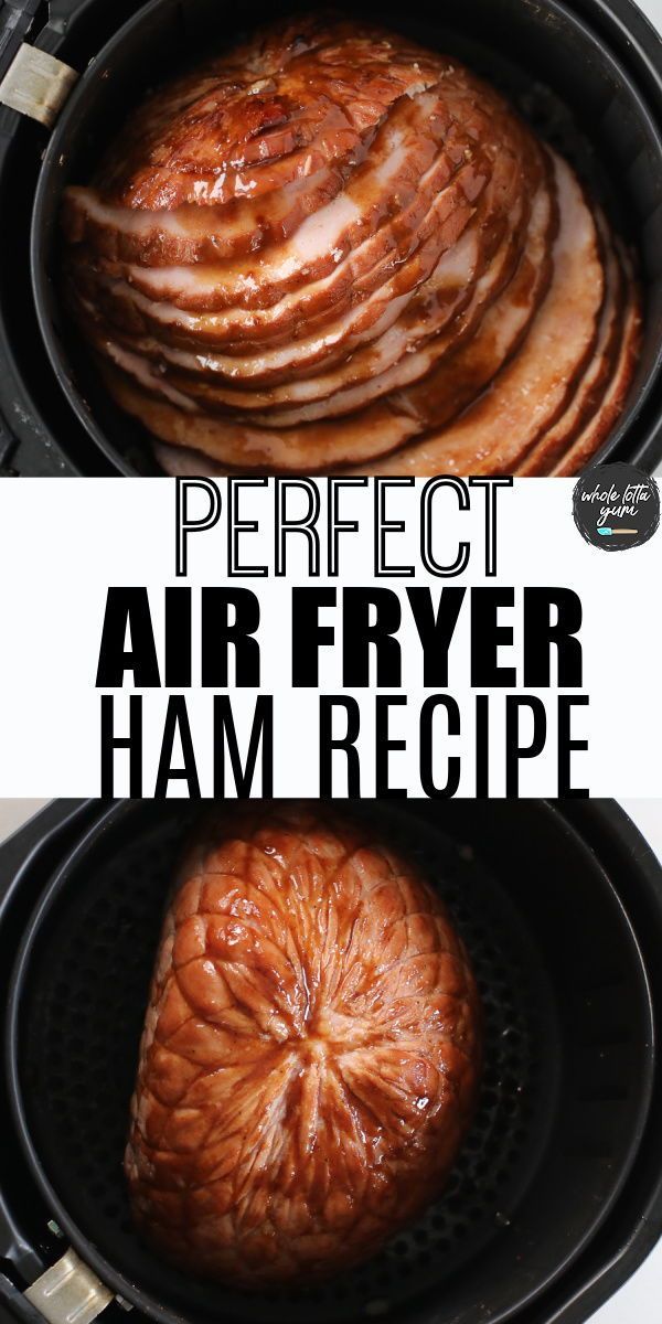 Glazed Air Fryer Ham