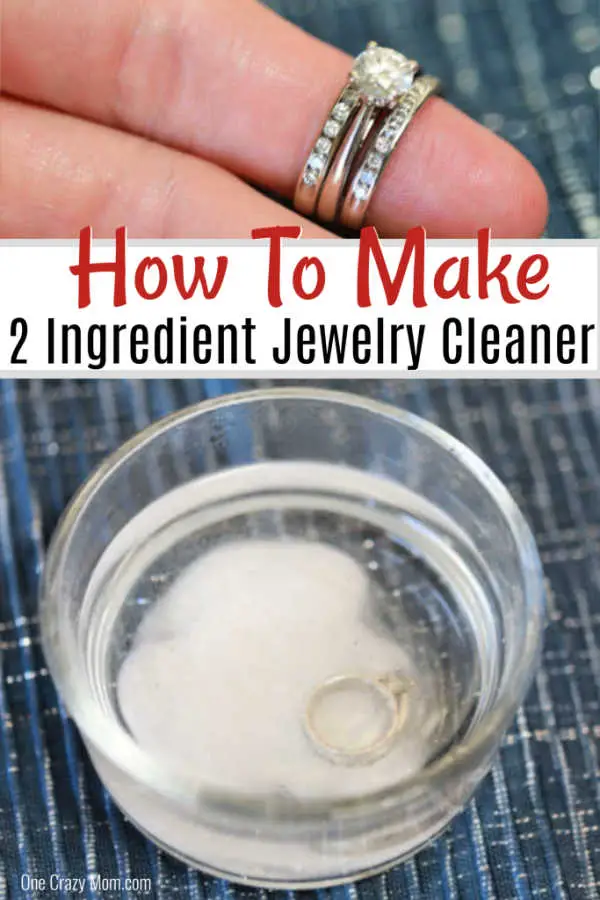 Homemade Jewelry Cleaner - just 2 ingredients