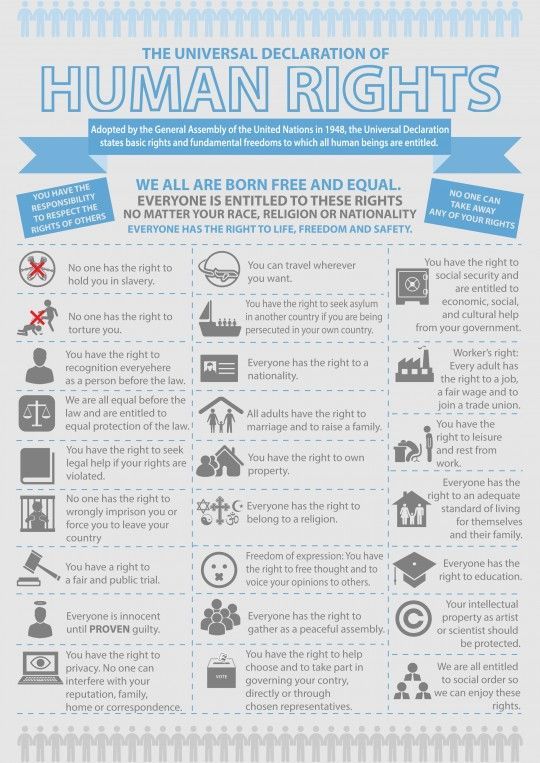 Infographic: Universal Declaration Of Human Rights