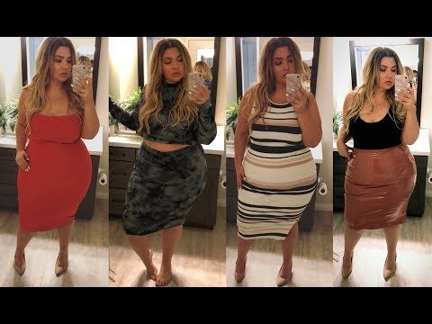 PLUS SIZE FASHION TRY ON HAUL | This is kind of a mess... FASHION NOVA | Sometimes Glam