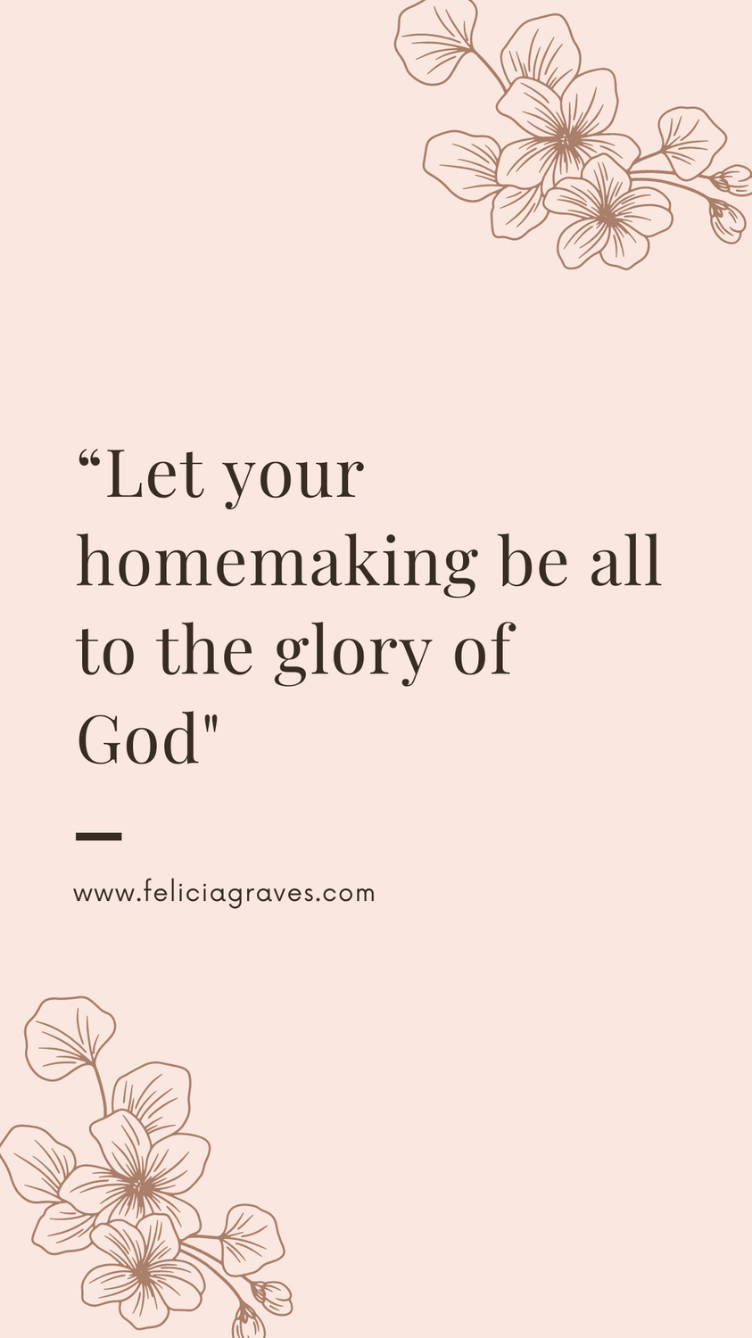 What does God say about homemakers?