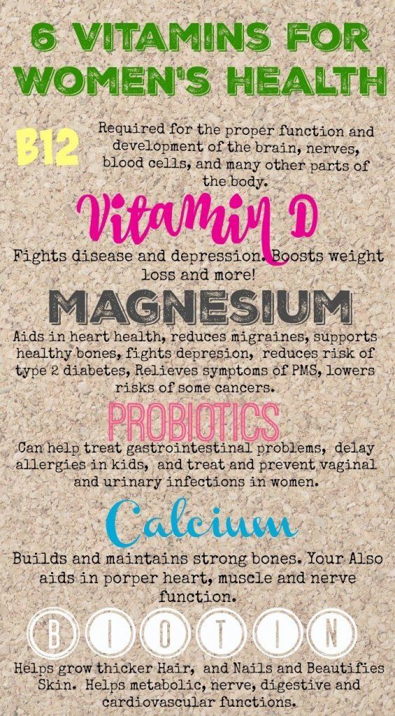 6 Vitamins EVERY Woman Should Consider Taking - Lou Lou Girls