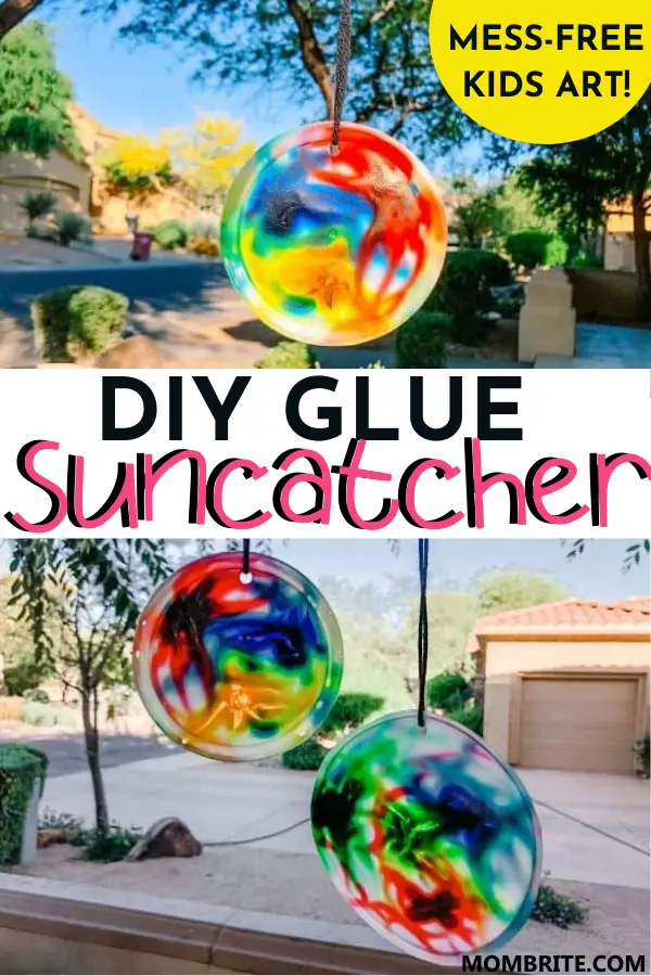 DIY Glue Suncatcher
