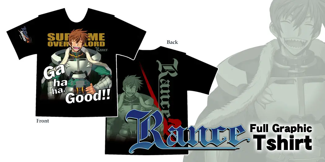 Full-graphic Rance T-Shirt Now Available for Pre-Order!