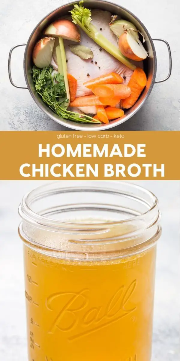 How to Make Chicken Broth - Instant Pot, slow cooker, crockpot, stovetop