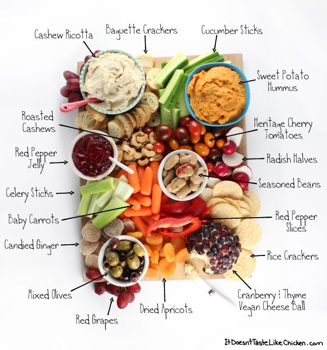 How to Make a Vegan Snack Board