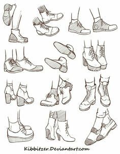 Shoes Reference Sheet 2 | Patreon
