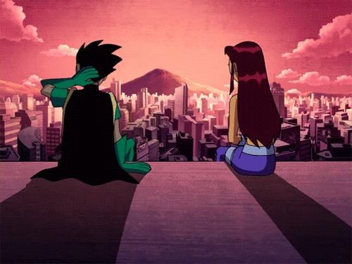 Teen Titans Fan Art: Robin and Starfire
