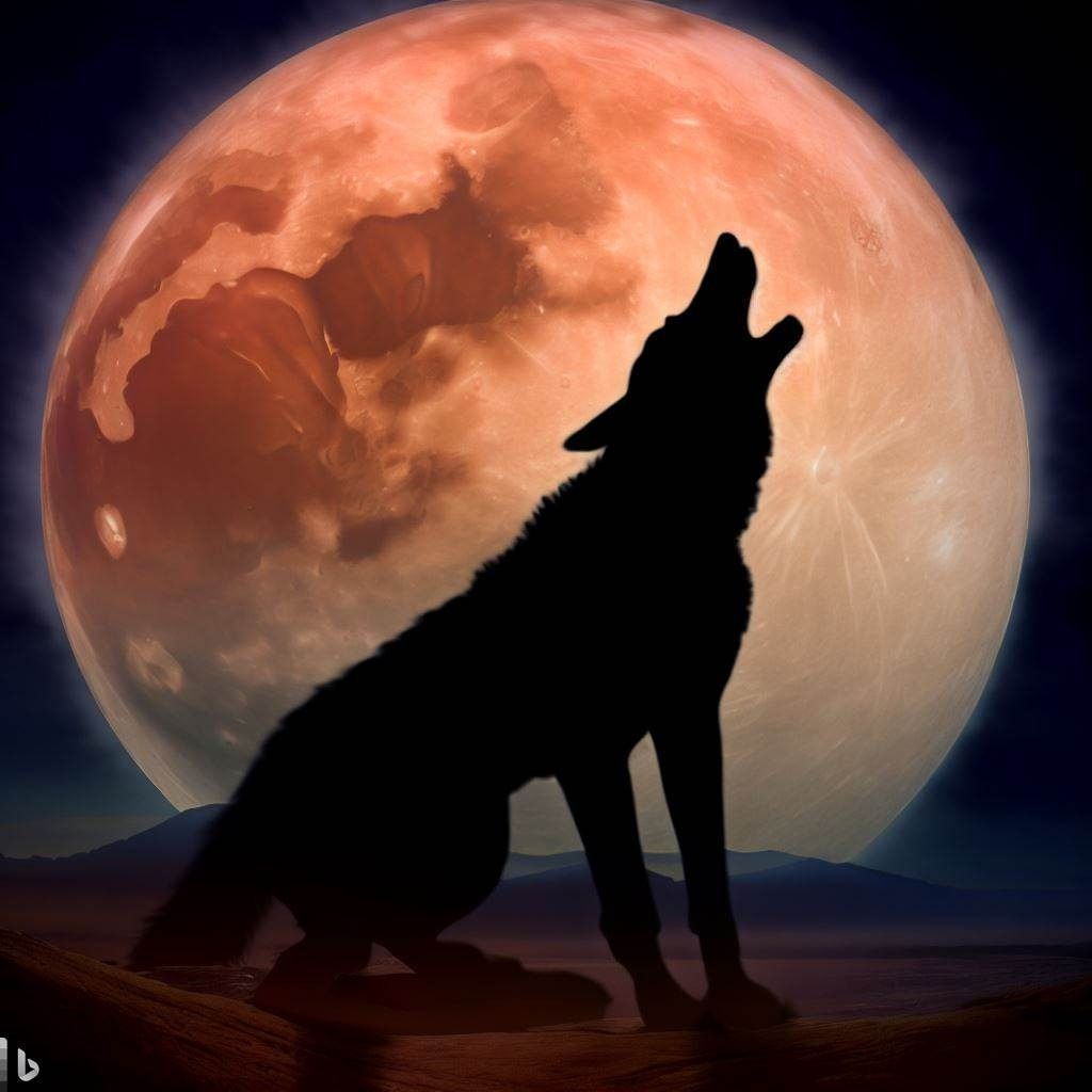Wolf and the moon - Lobo e a Lua