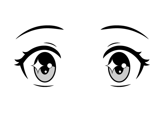 How to Draw Excited Anime or Manga Eyes