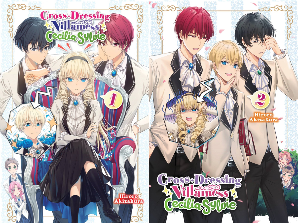 Cross-Dressing Villainess Cecilia Sylvie Volumes 1 and 2 Review