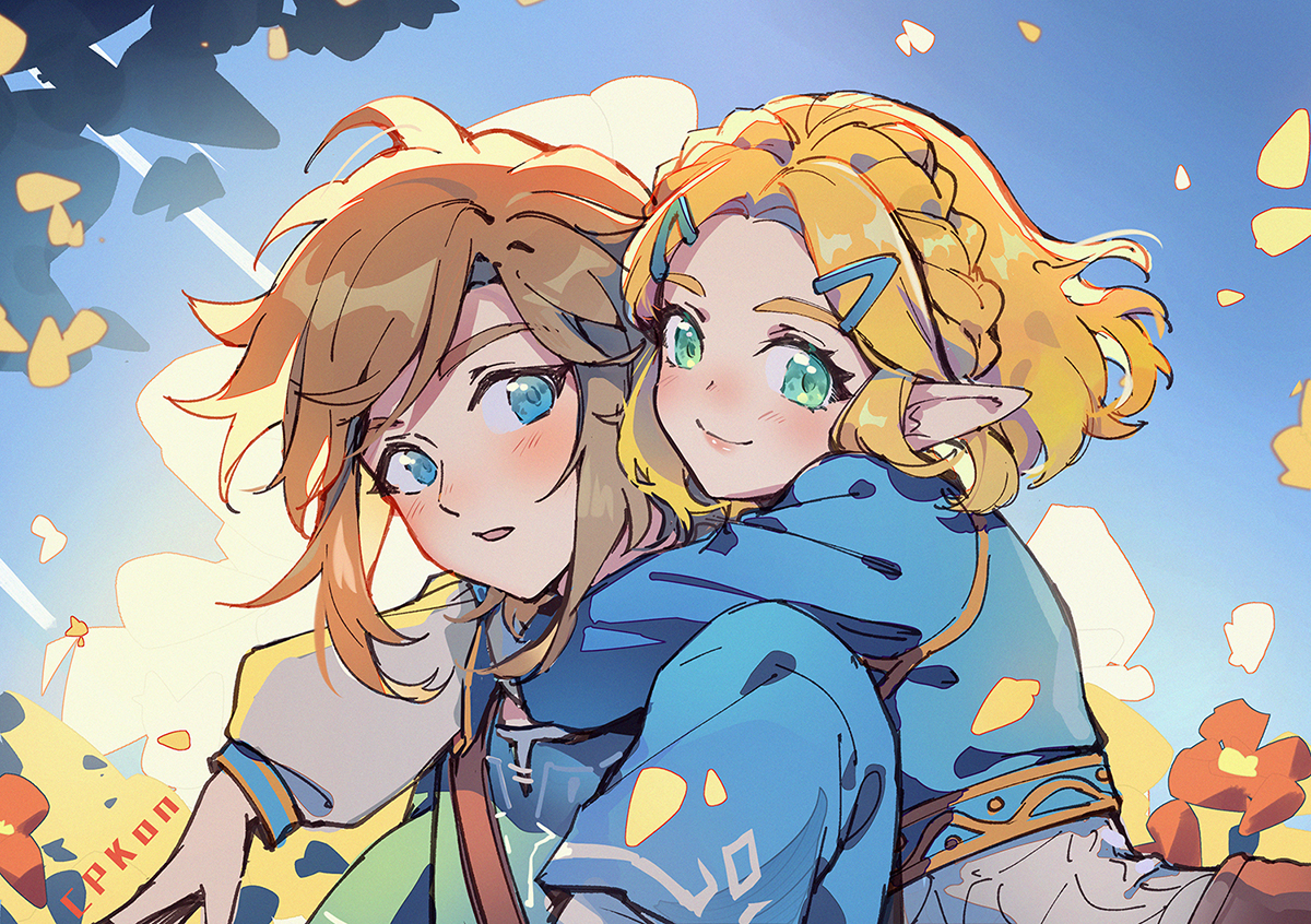 Fanart Friday, Too: Zelink and Tears of the Kingdom