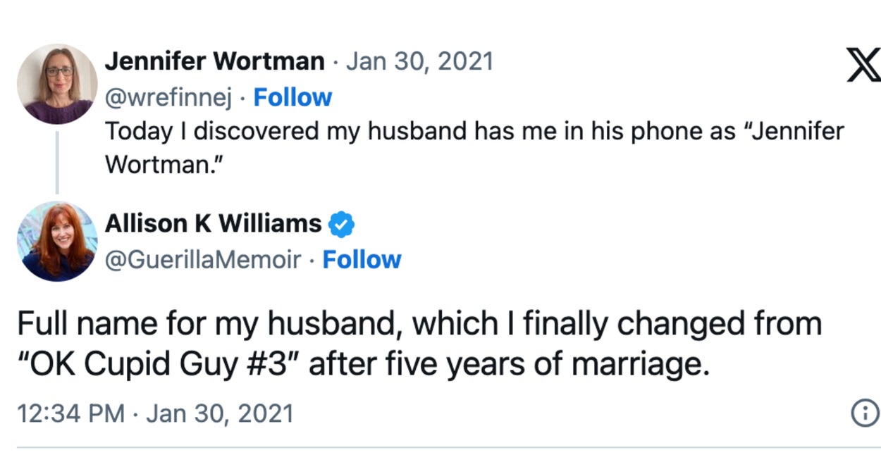 People Want To Know If It Is Normal To Save Your Spouse's Full Name In Your Phone