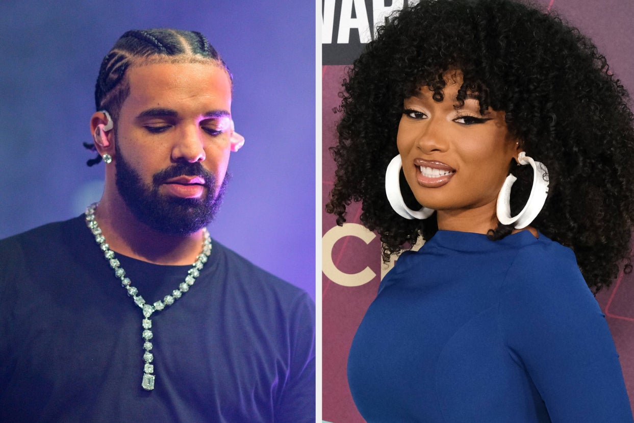 drake-made-a-“weird”-and-“unprovoked”-reference-to-megan-thee-stallion-at-his-recent-show-in-her-hometown,-and-it’s-sparked-a-ton-of-confusion