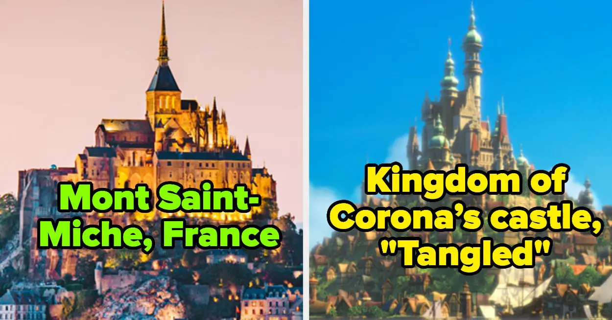 18 Disney Films And The Real Life Places That Inspired Them