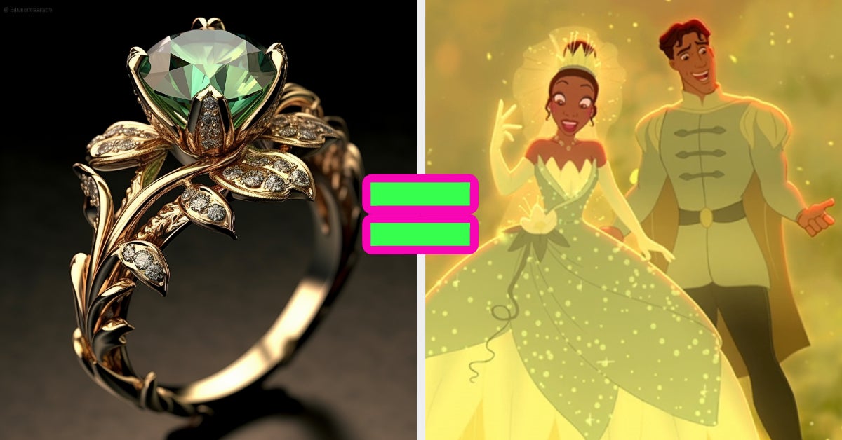 29 Engagement Rings Inspired By Disney Movies