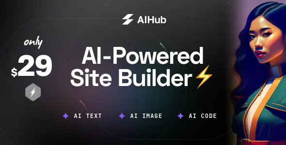 AIHub - AI Powered Startup & Technology WordPress Theme