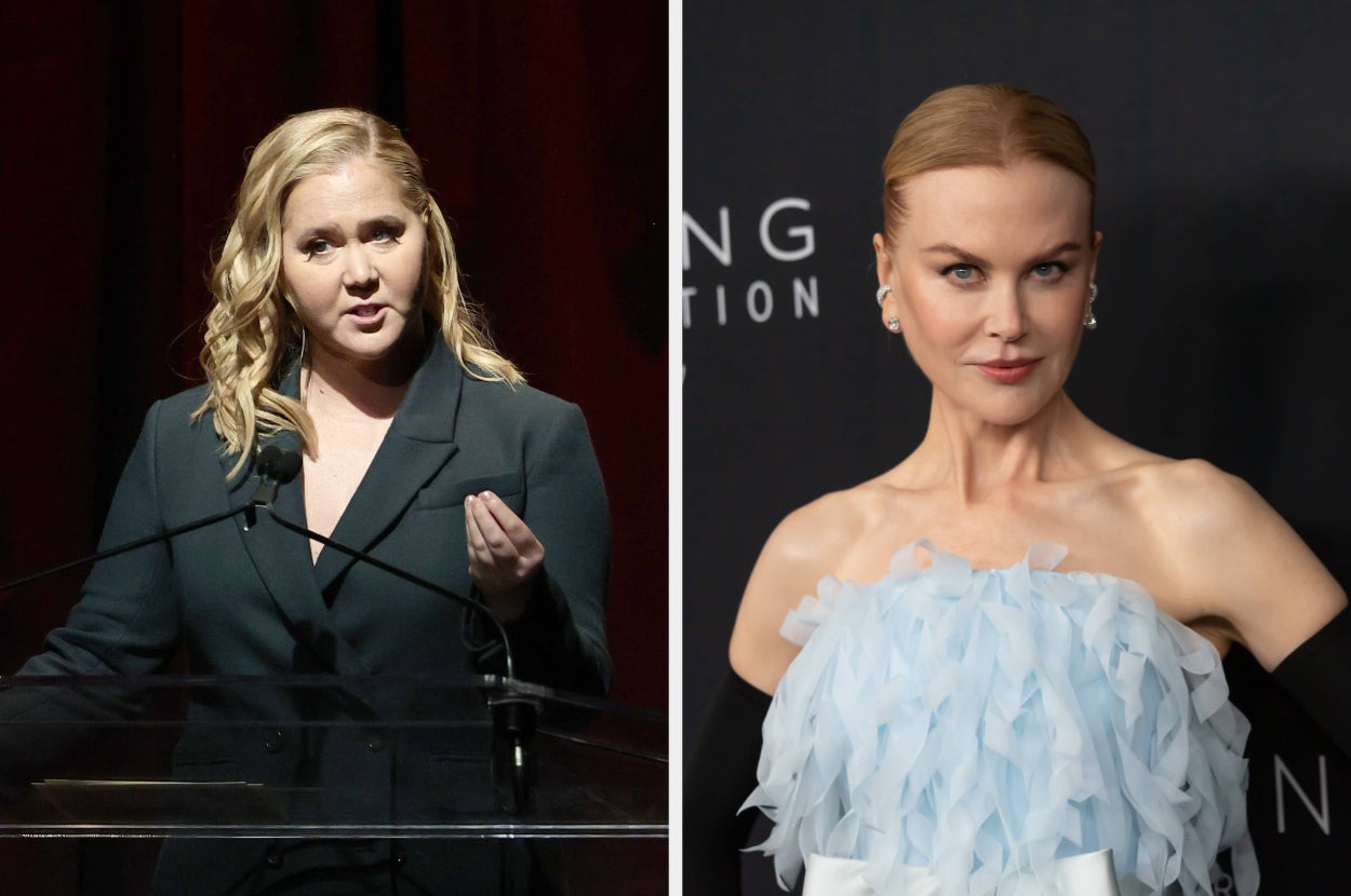 Amy Schumer Responds To Nicole Kidman Joke Backlash