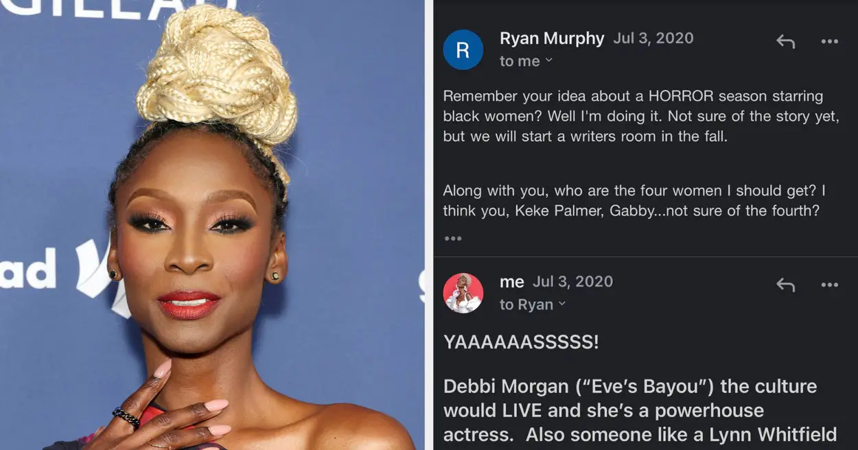 Angelica Ross Just Shared Her Alleged Emails With Ryan Murphy And Accused Him Of Ghosting Her On A Black Women-Led Season Of "American Horror Story"