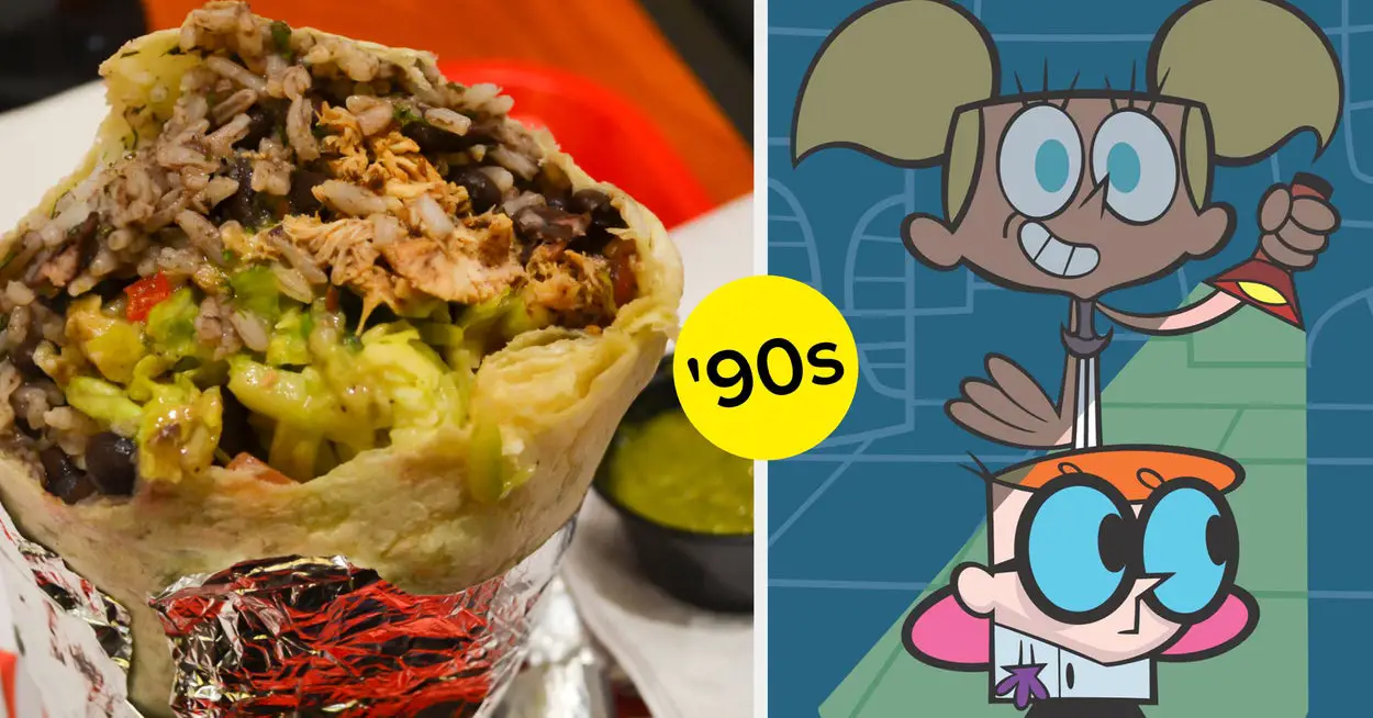 Build A Burrito And We’ll Reveal Which '90s Cartoon Character You're Most Like