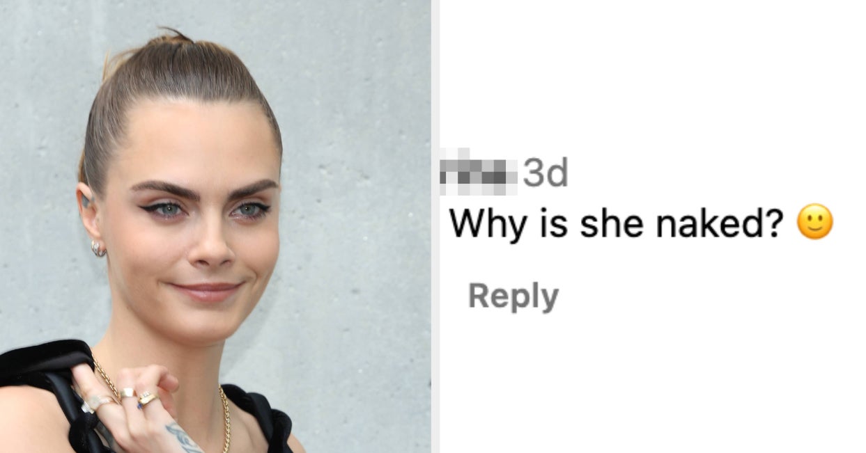 Cara Delevingne Showed Off A Seemingly Misspelled New Tattoo While Topless And The Internet Had Reactions