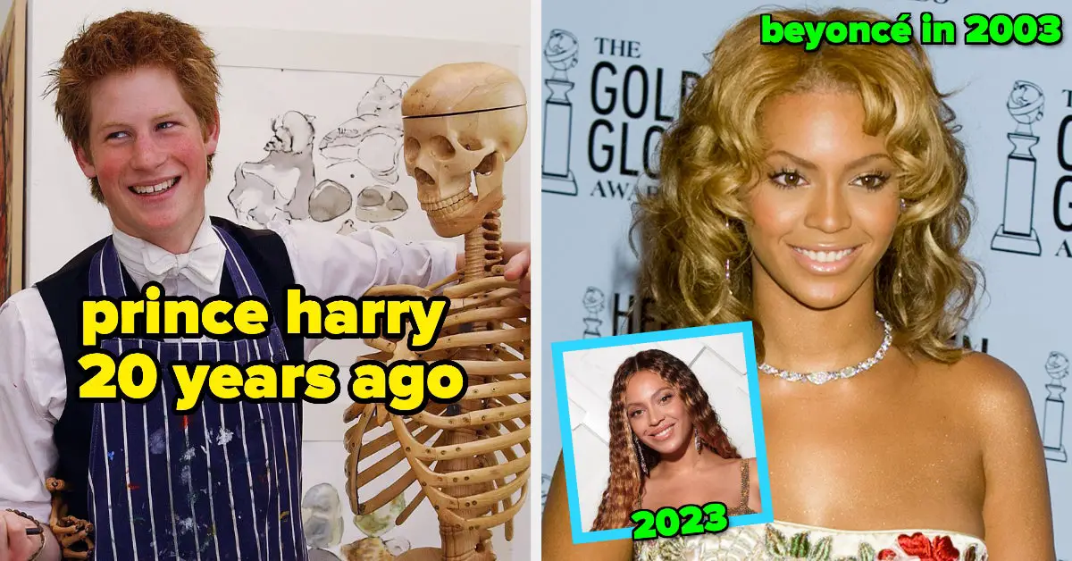 Celeb Then And Now Photos In 2003, 2013, And 2023