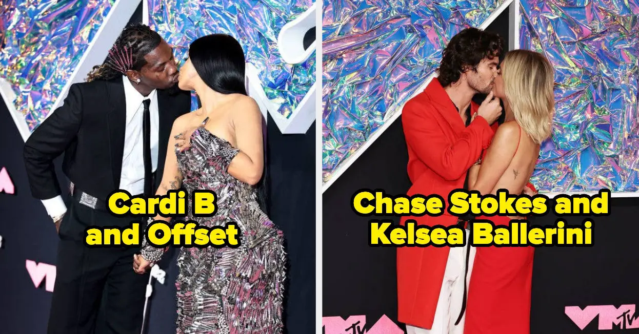Celebs Couples On The 2023 VMAs Red Carpet