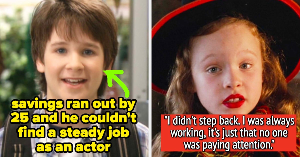 Child Actors On Challenges Of Finding Jobs As Adults