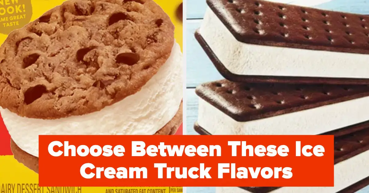 Choose Between These Ice Cream Truck Flavors
