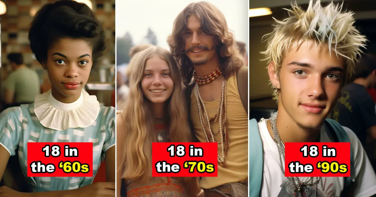 Here's What The Average 18, 30, And 50-Year-Old Looked Like Every Decade For The Last 100 Years