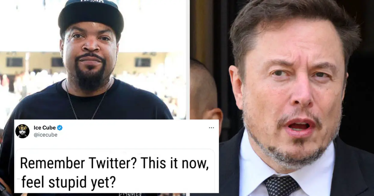 Ice Cube Just Shredded Elon Musk In One Single Tweet Or X Or Whatever They're Calling It