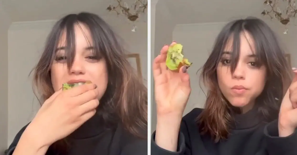 Jenna Ortega Is Going Viral Because Of The Truly Unusual Way She Eats A Kiwi