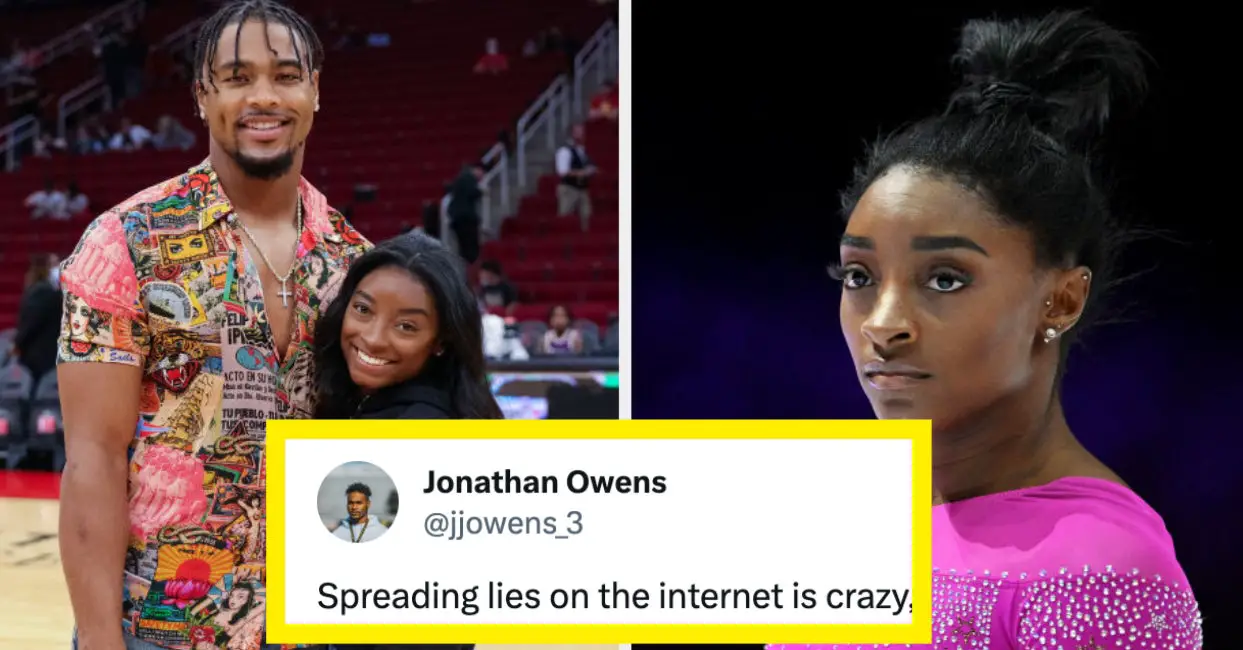 Jonathan Owens Defended Simone Biles Against Twitter Lies