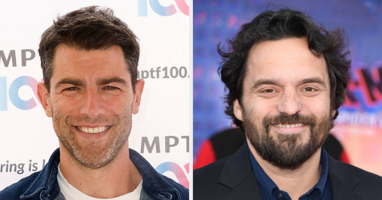 Max Greenfield Wore A Taylor Swift T-Shirt While Reuniting With Jake Johnson