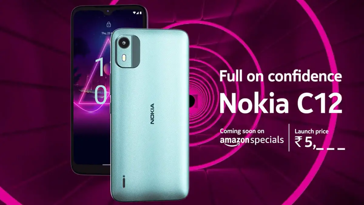 Nokia C12 With Unisoc SoC, 6.3-Inch Display, 3,000mAh Battery Launched in India: Price, Specifications
