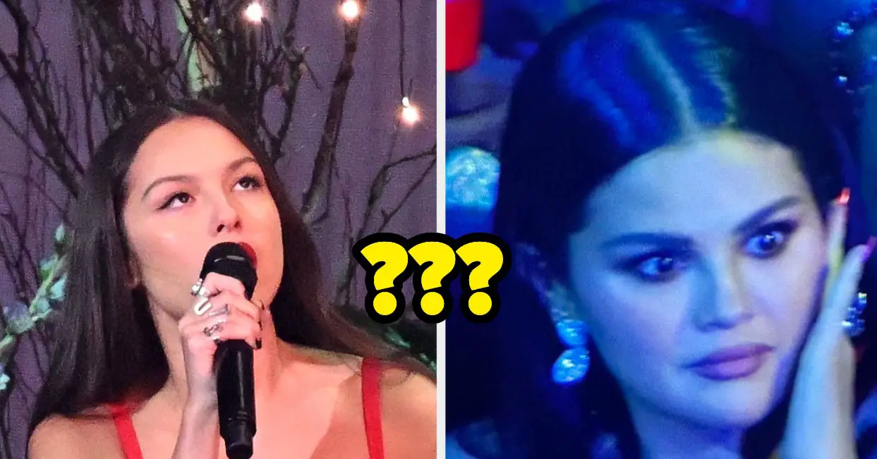 Olivia Rodrigo's 2023 MTV VMAs Performance Was A Little Confusing, And Selena Gomez's Reaction Said It All