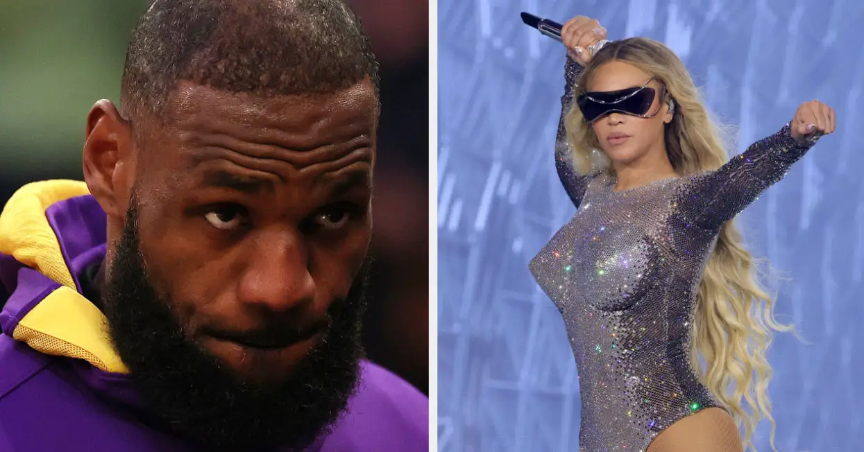 People Are Calling Out LeBron James's "Effortless" Outfit At Beyoncé's Renaissance Concert