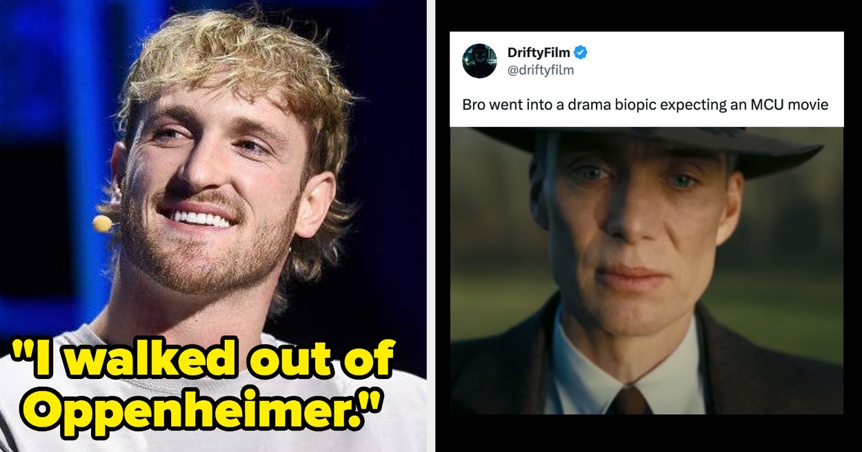 People Are Upset After Logan Paul Claimed He Walked Out Of "Oppenheimer"